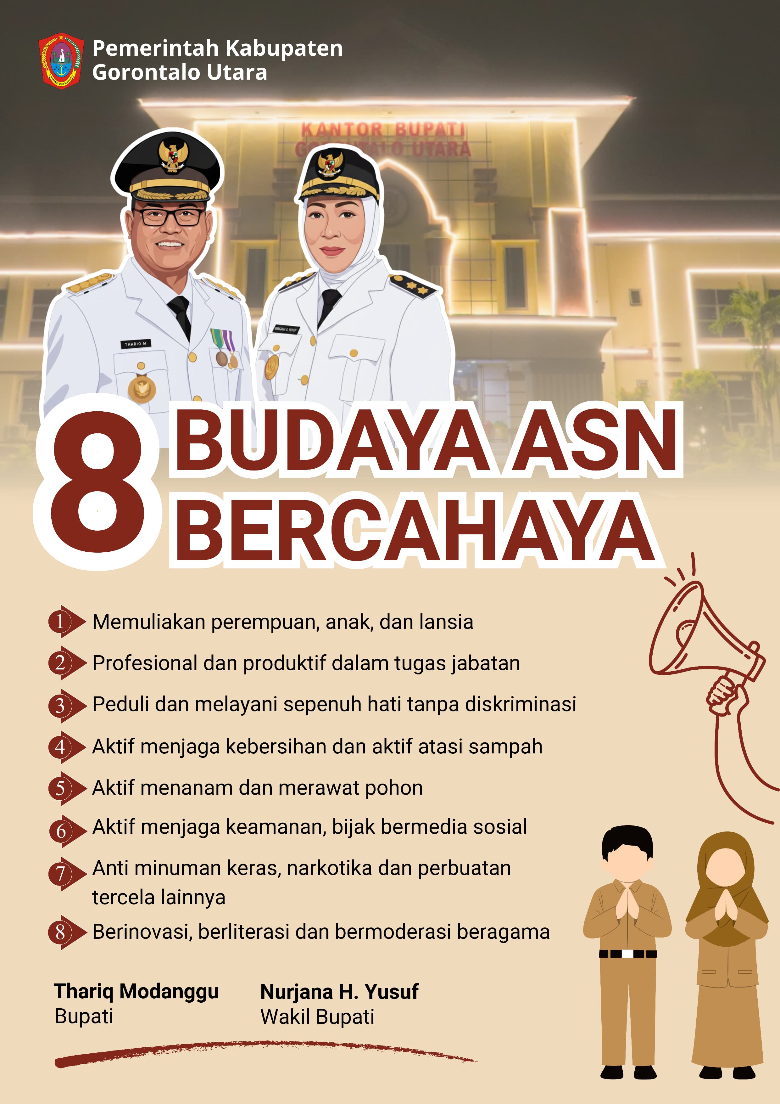 8 Budaya ASN Bercahaya