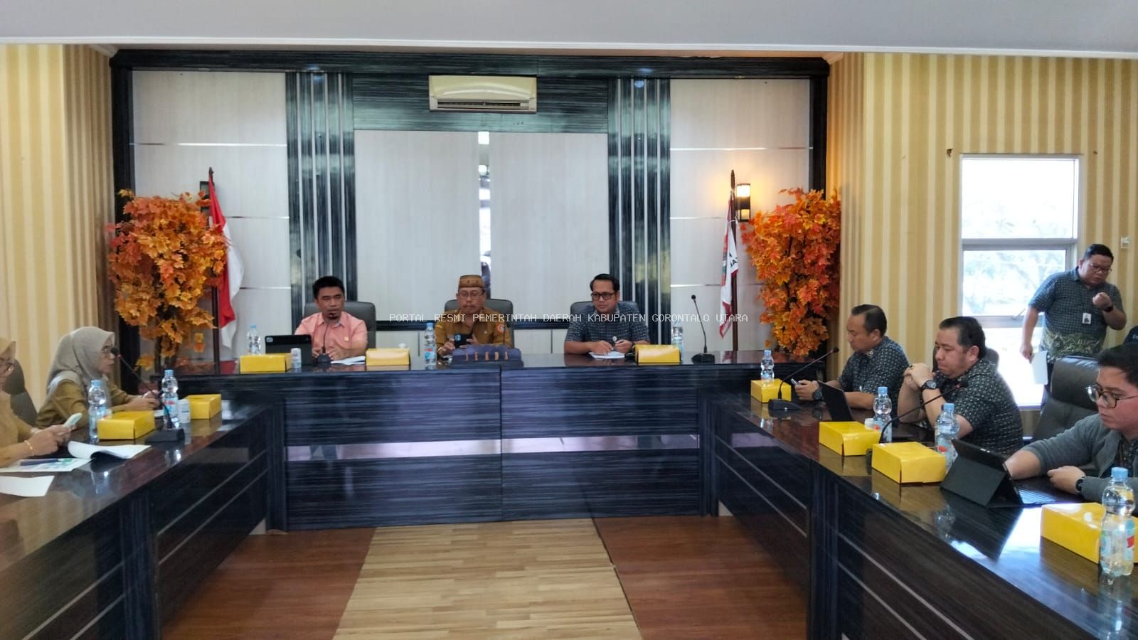 Tingkatkan Mutu Layanan Kesehatan, Sekda Suleman Lakoro Pimpin Forum Komunikasi JKN Gorontalo Utara