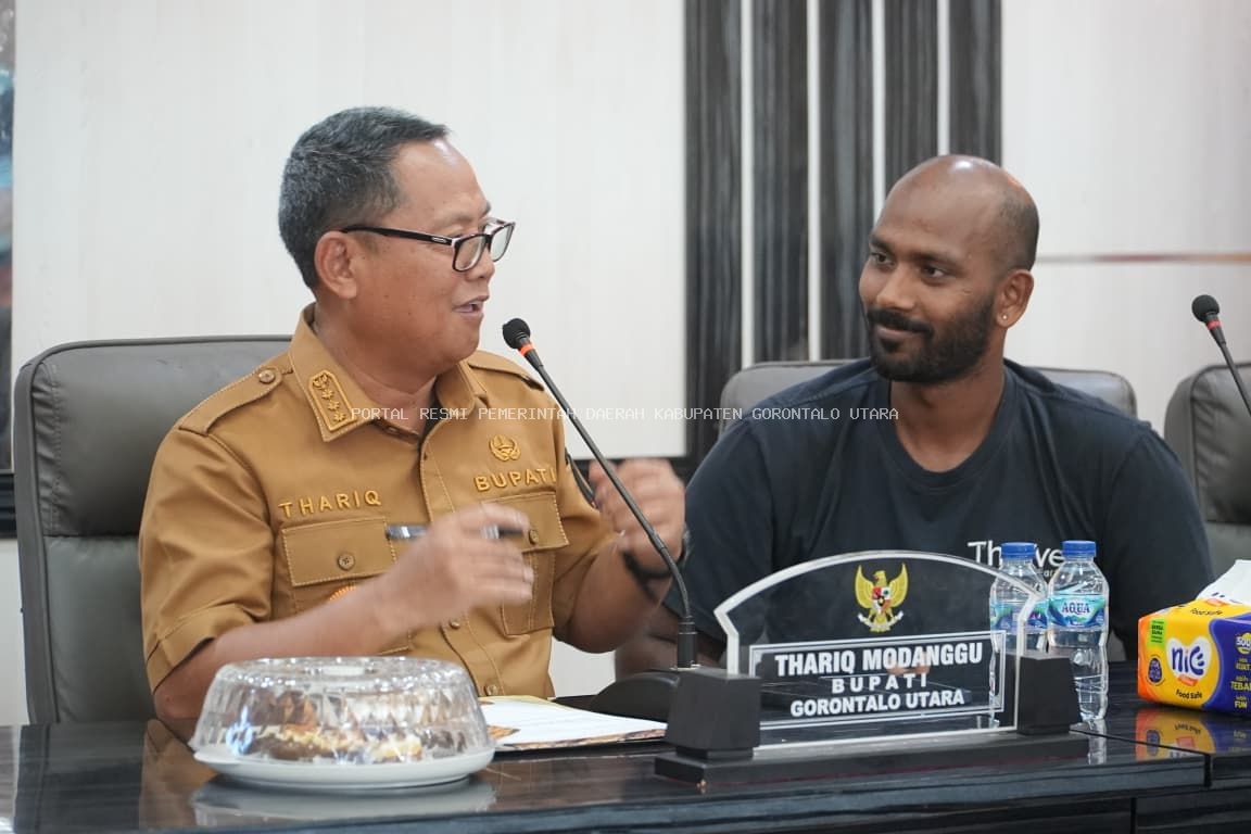 Bangun Kemitraan Strategis Karbon, Bupati Thariq Modanggu Terima Audiensi Tim Thryve Earth Indonesia