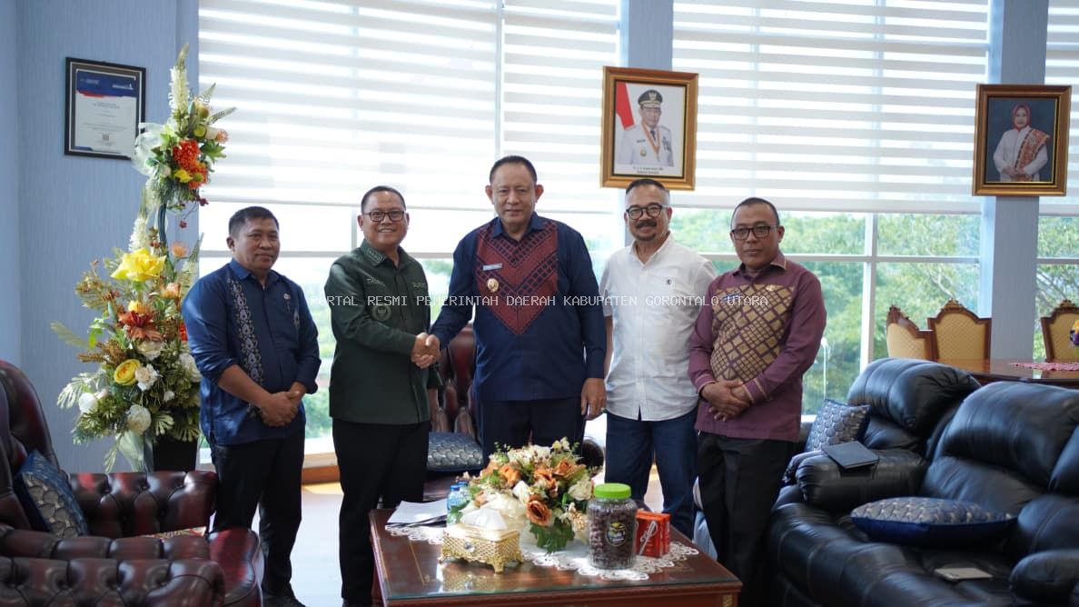 Percepat Proyek Strategis Nasional, Bupati Gorontalo Utara dan Ketua DPRD Provinsi Temui Gubernur Gorontalo