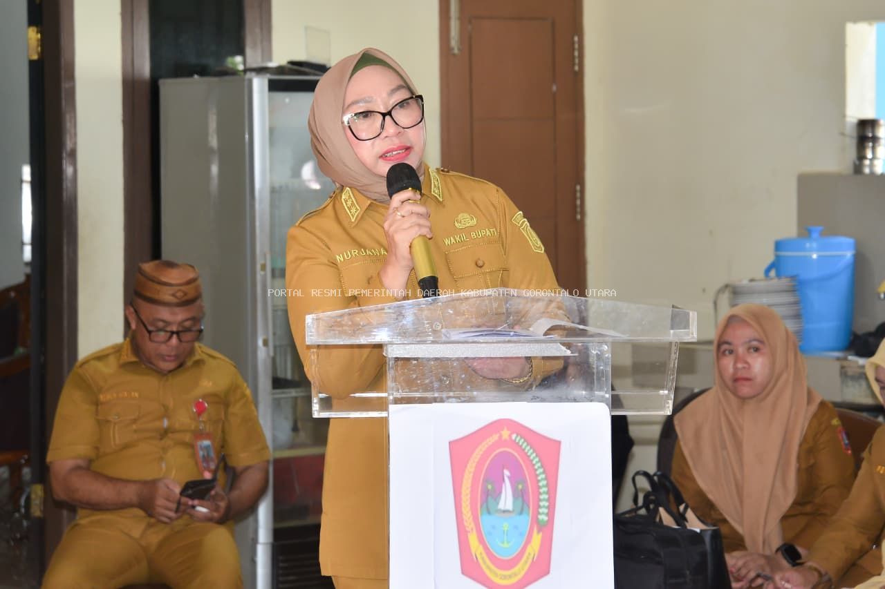 Wakil Bupati Gorontalo Utara Nurjanah Hasan Yusuf Buka Sosialisasi Optimalisasi Penginputan Evaluasi KLA