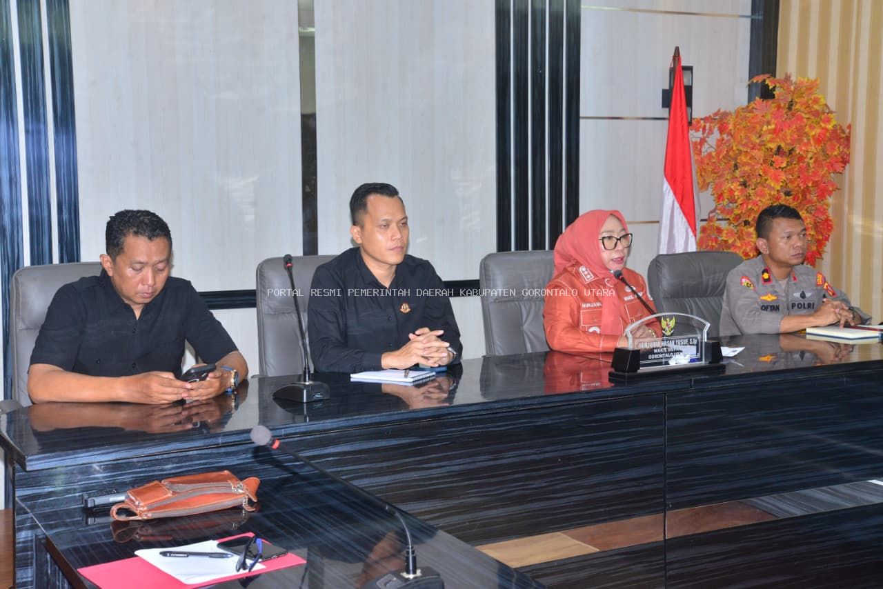Wabup Nurjanah Hasan Yusuf Pimpin Rapat TT-PPB: Percepat Penataan Tambang Berkelanjutan di Gorontalo Utara