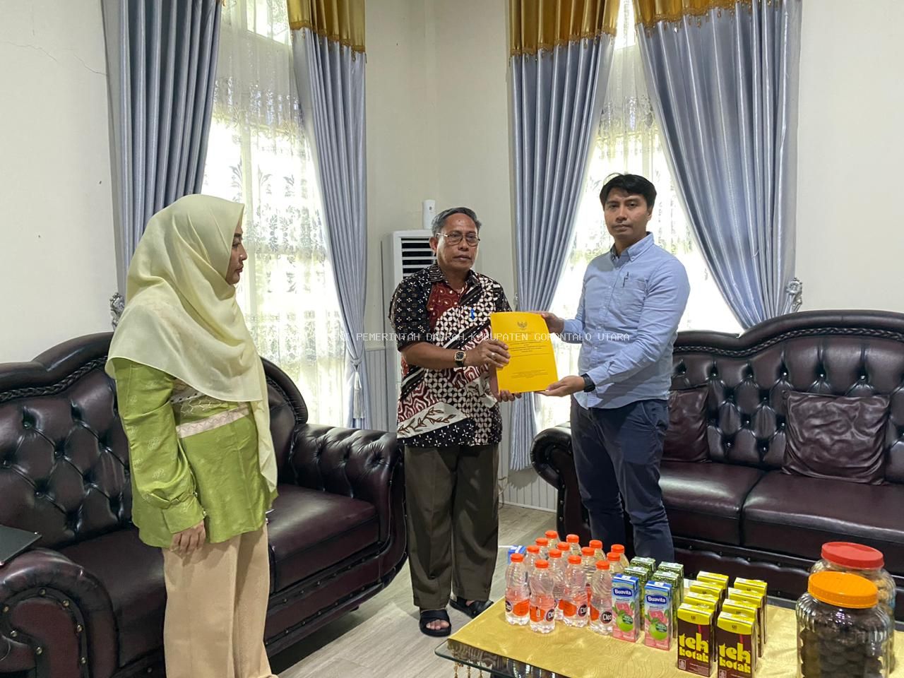 Tuntaskan Audit 27 Hari, Sekda Gorontalo Utara Hadiri Exit Meeting BPK RI Atas LKPD 2025
