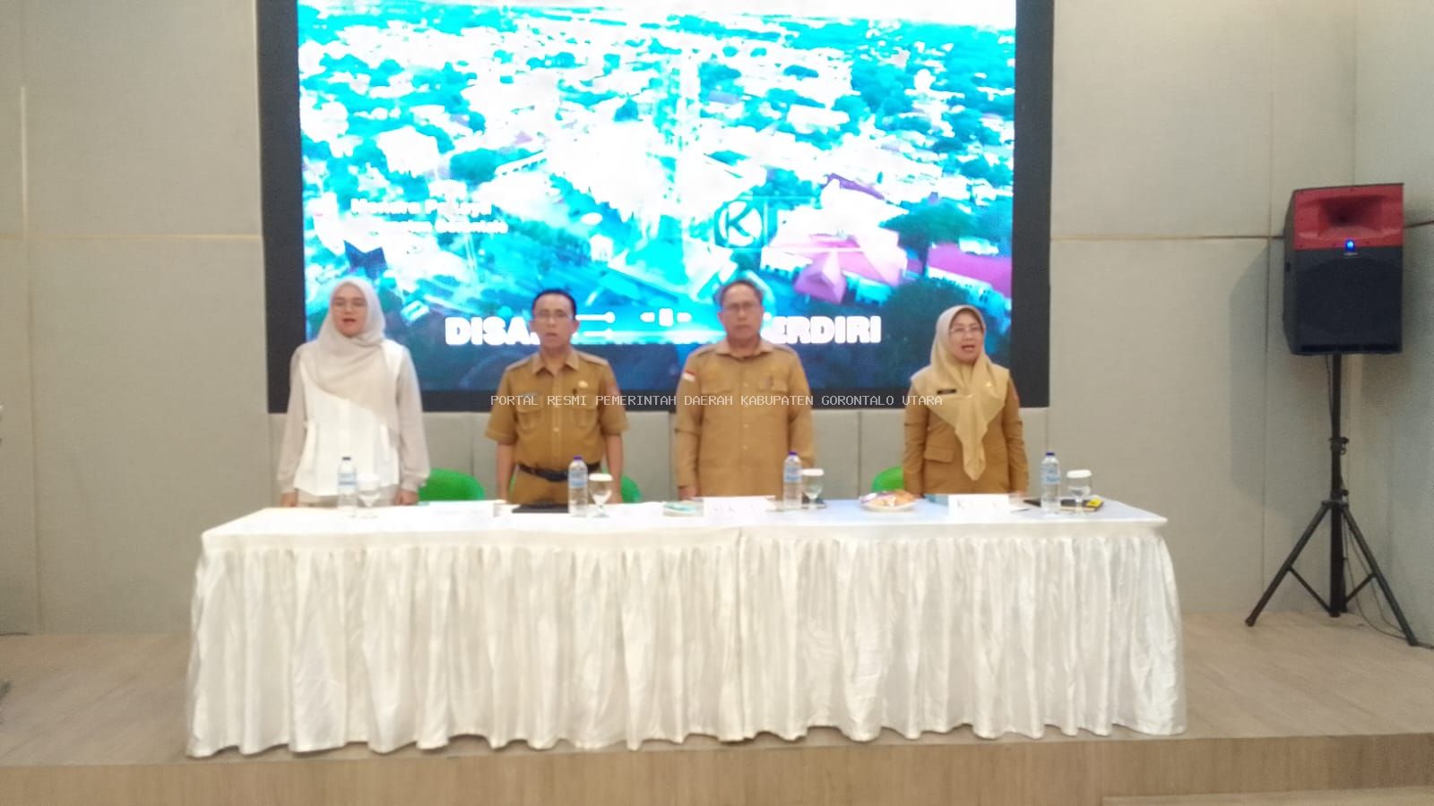 Tingkatkan Kualitas Layanan Kesehatan, Sekda Gorut Buka Rapat Penguatan Mutu Internal Puskesmas